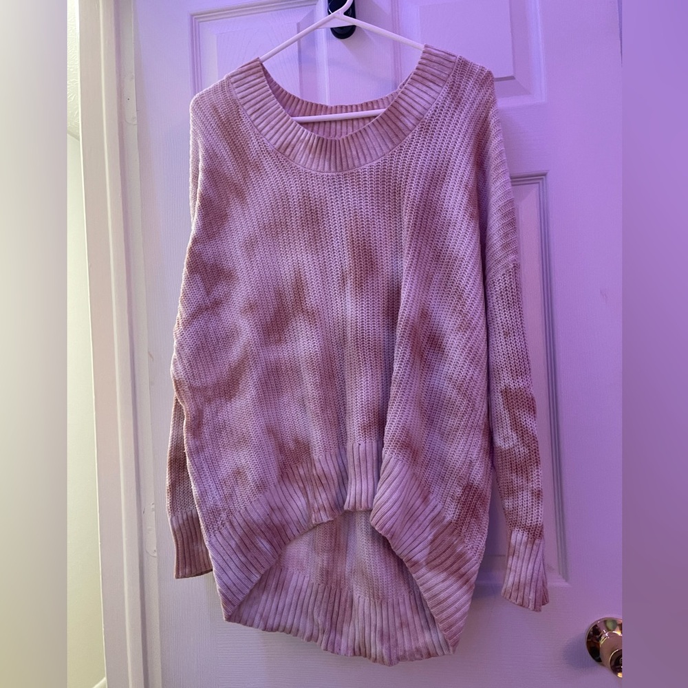 Aerie Tie Dye Oversized Sweater